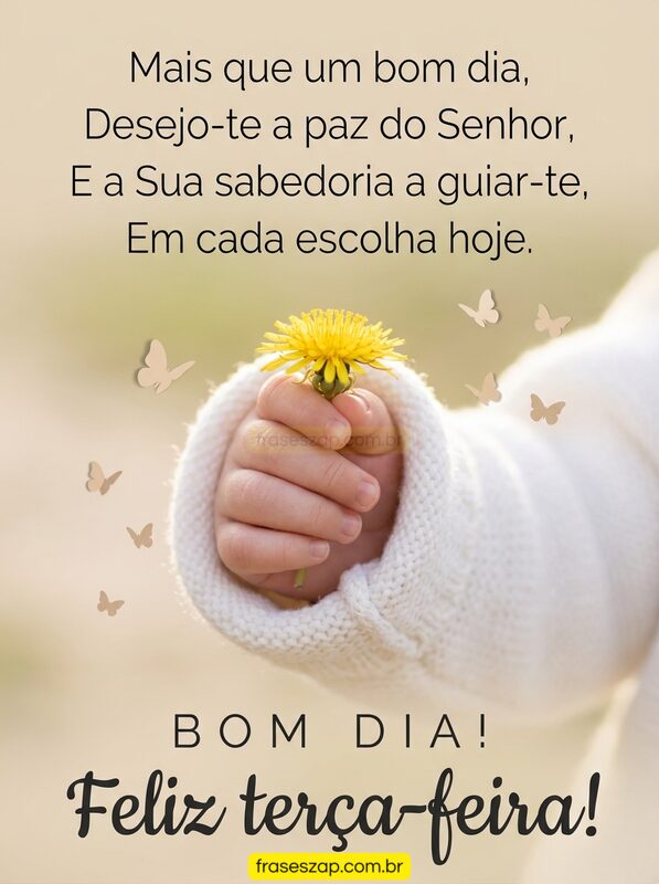 Imagem de terça-feira para compartilhar no WhatsApp