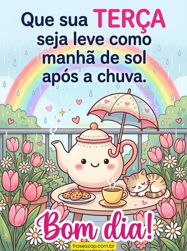 Imagem de terça-feira para compartilhar no WhatsApp