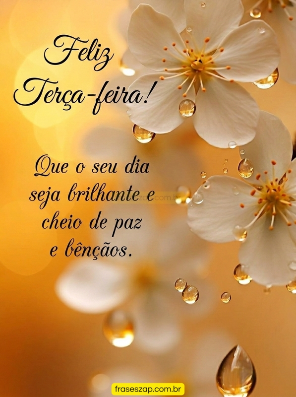 Imagem de terça-feira para compartilhar no WhatsApp