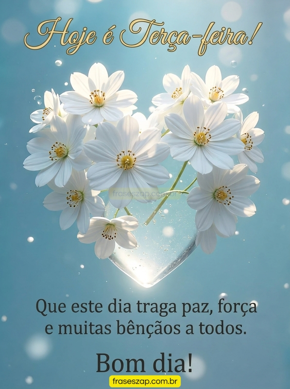 Imagem de terça-feira para compartilhar no WhatsApp
