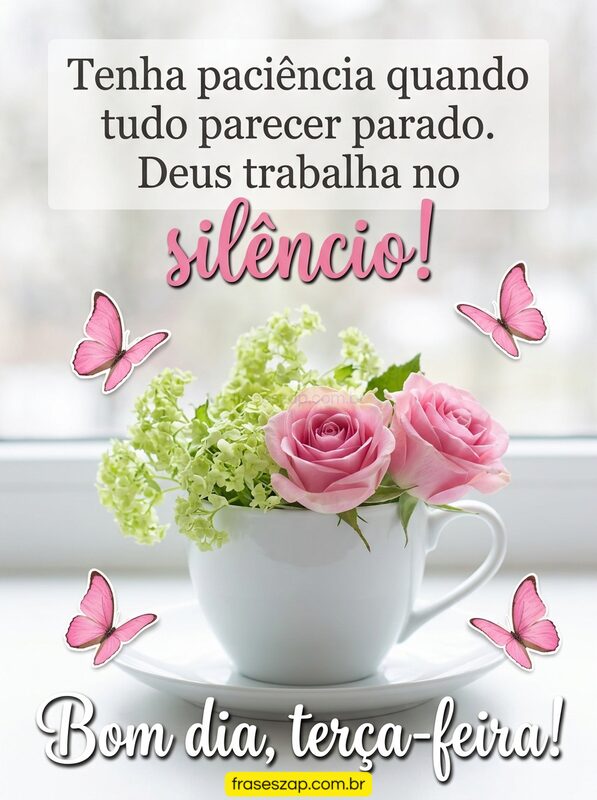 Imagem de terça-feira para compartilhar no WhatsApp