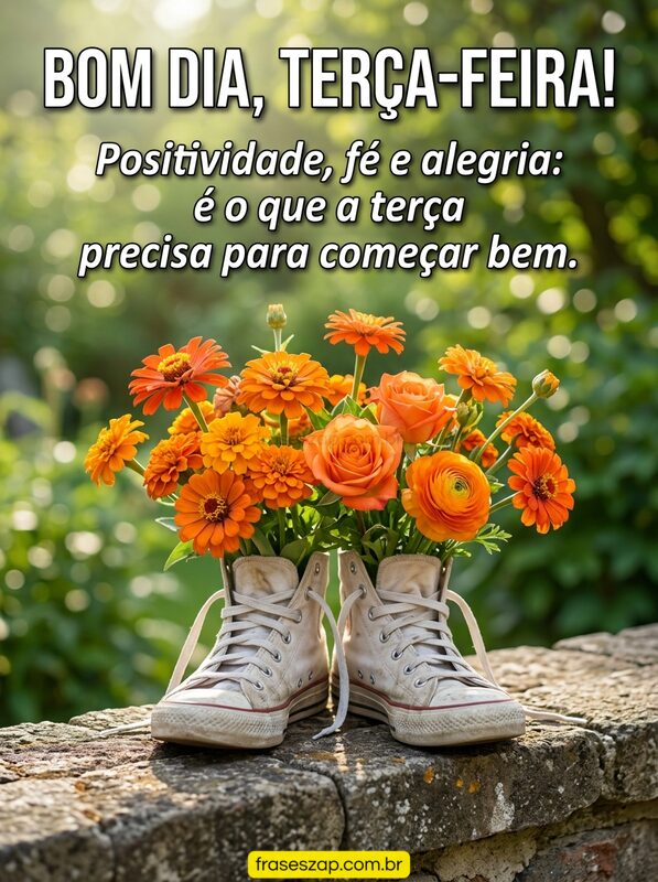 Imagem de terça-feira para compartilhar no WhatsApp