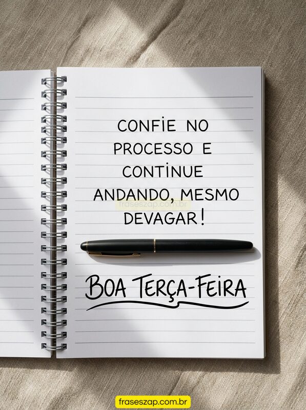 Imagem de terça-feira para compartilhar no WhatsApp