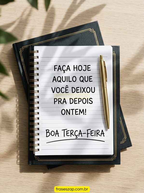 Imagem de terça-feira para compartilhar no WhatsApp