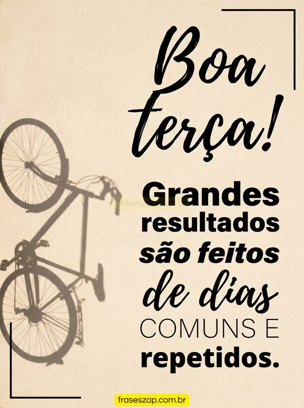 Imagem de terça-feira para compartilhar no WhatsApp