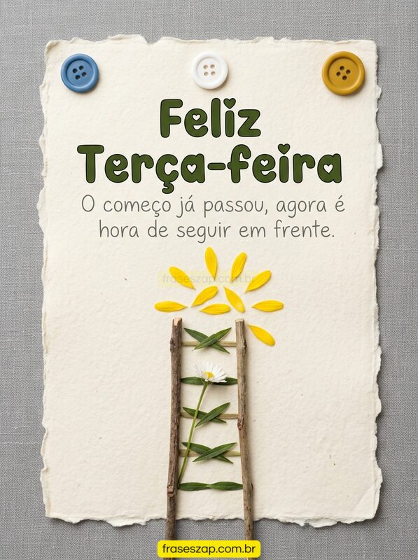 Imagem de terça-feira para compartilhar no WhatsApp