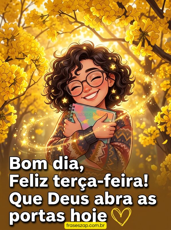 Imagem de terça-feira para compartilhar no WhatsApp