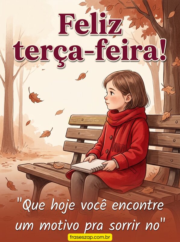 Imagem de terça-feira para compartilhar no WhatsApp