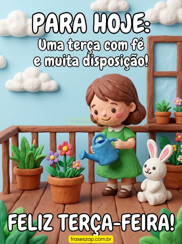 Imagem de terça-feira para compartilhar no WhatsApp