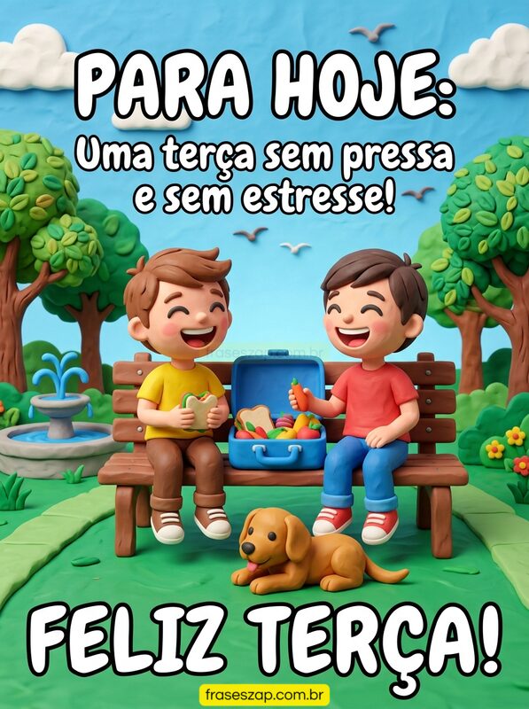 Imagem de terça-feira para compartilhar no WhatsApp