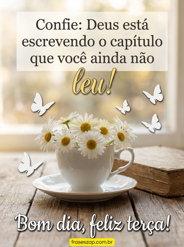 Imagem de terça-feira para compartilhar no WhatsApp